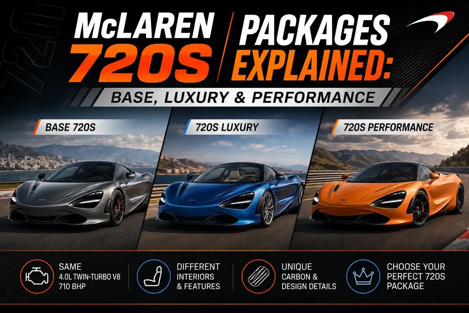 mclaren 720s packages