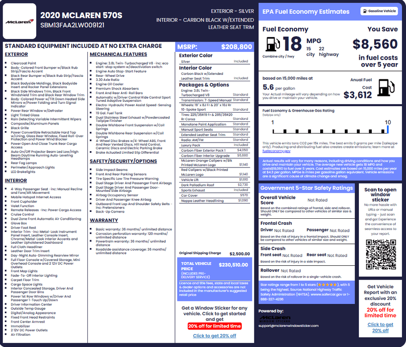 Window Sticker Sample